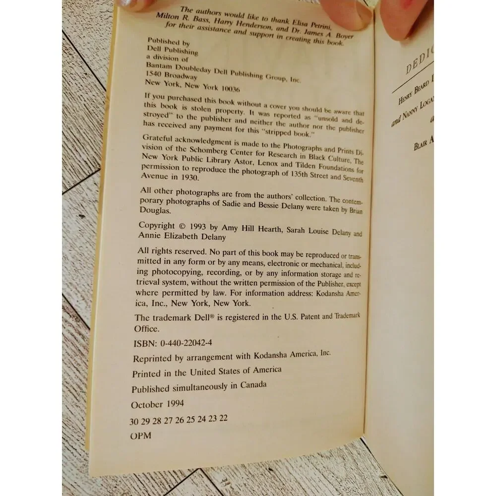 Having Our Say The Delany Sisters First 100 Years Biography Paperback Vintage